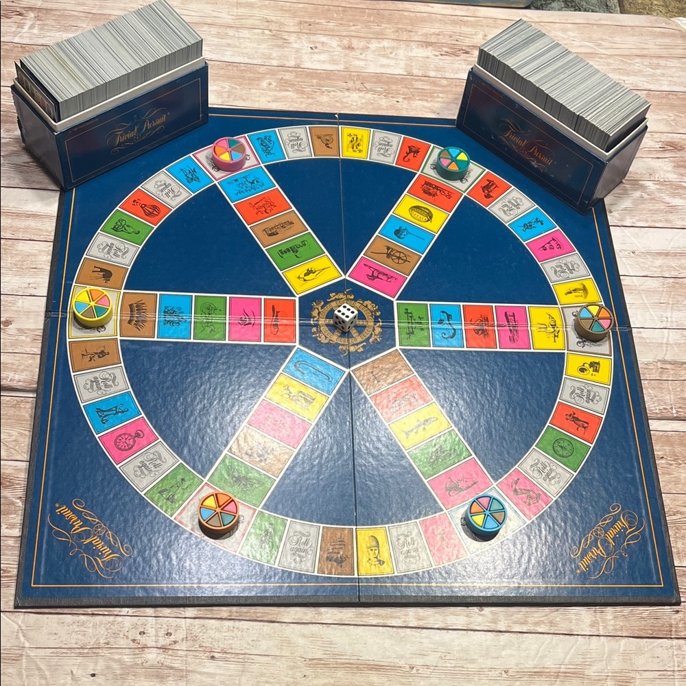 1981 Trivial Pursuit Master Game - Genus Edition Board Game